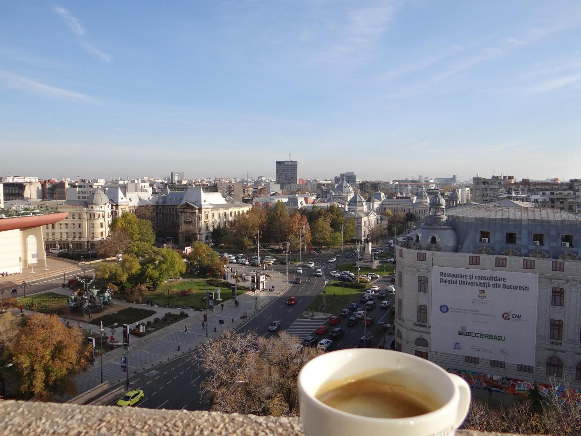 The One Balcescu- Best View Over City Center Bucarest Extérieur photo